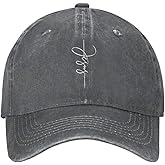 Unisex Vintage Washed Distressed Denim Baseball Cap Adjustable Cotton Baseball Hat for Men Women