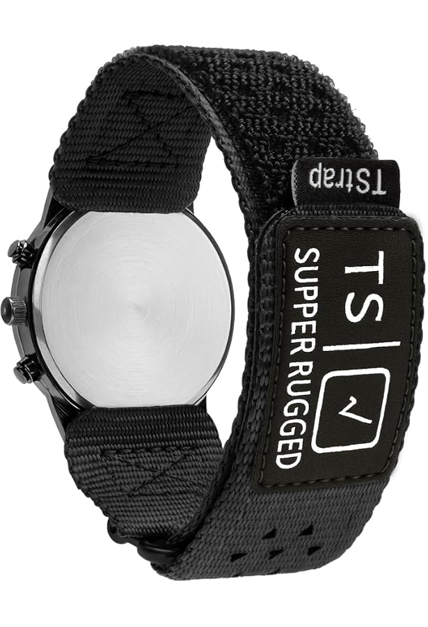 Bracelet De Montre Rapide à Clip 18mm - Acier Inoxydable Ou Nylon, Ajustable Pour Homme Et Femme - 2
