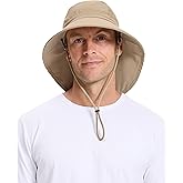 Solbari Unisex Trekker Sun Hat UPF 50+, Legionnaire Style Neck Coverage, Lightweight & Adjustable Fit for Hiking & Travel