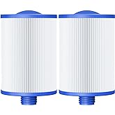 6CH-940 Spa Filter Cartridge Replacement for Unicel, Pleatco PWW50P3, Filbur FC-0359, Aber 03FIL1400, Waterway 817-0050 Front Access Skimmer, Viking Pool Hot Tub Filter Screw SAE Thread Filter 2 Pack