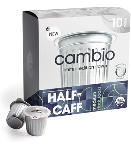 Amazon.com: Cambio Roasters Organic Coffee Pods - Decaf Medium