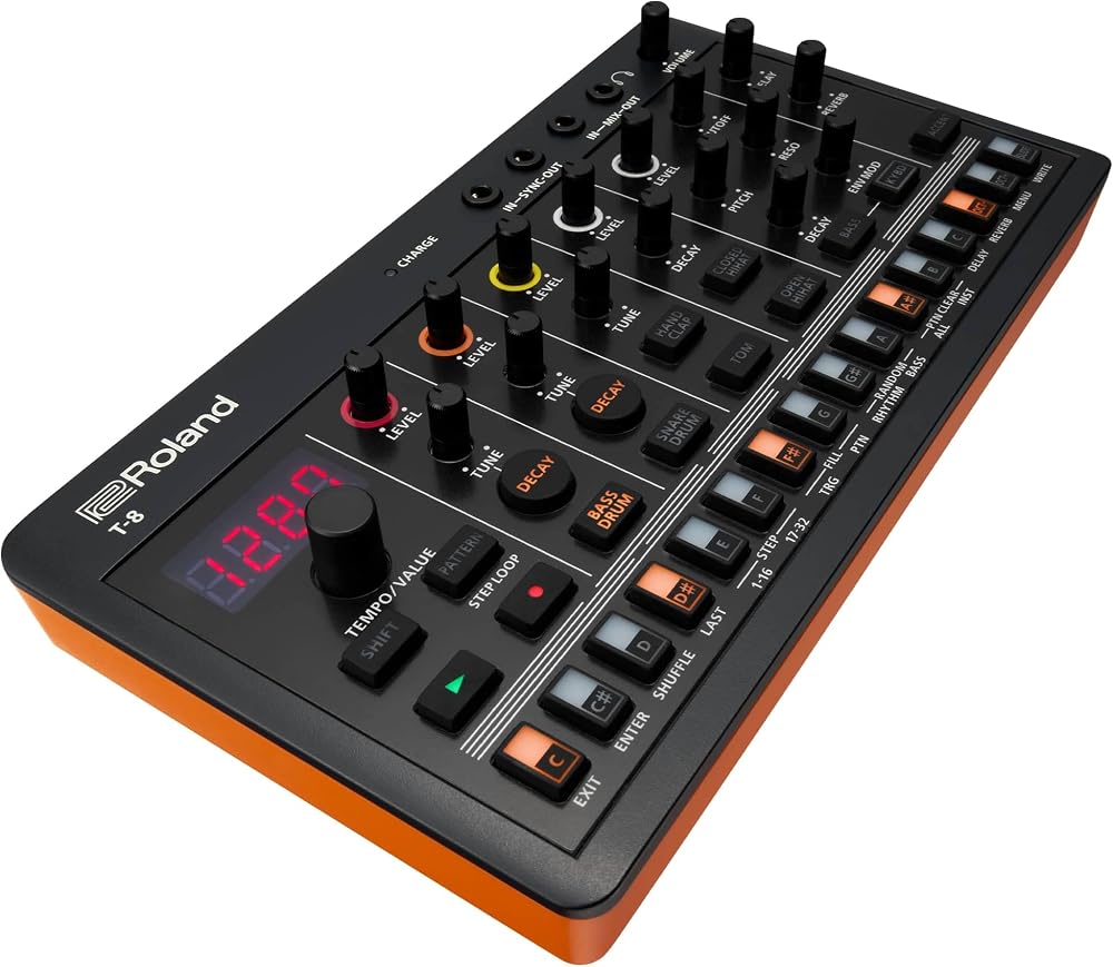 Roland AIRA Compact T-8 Beat Machine with TR808/909/606 Sounds