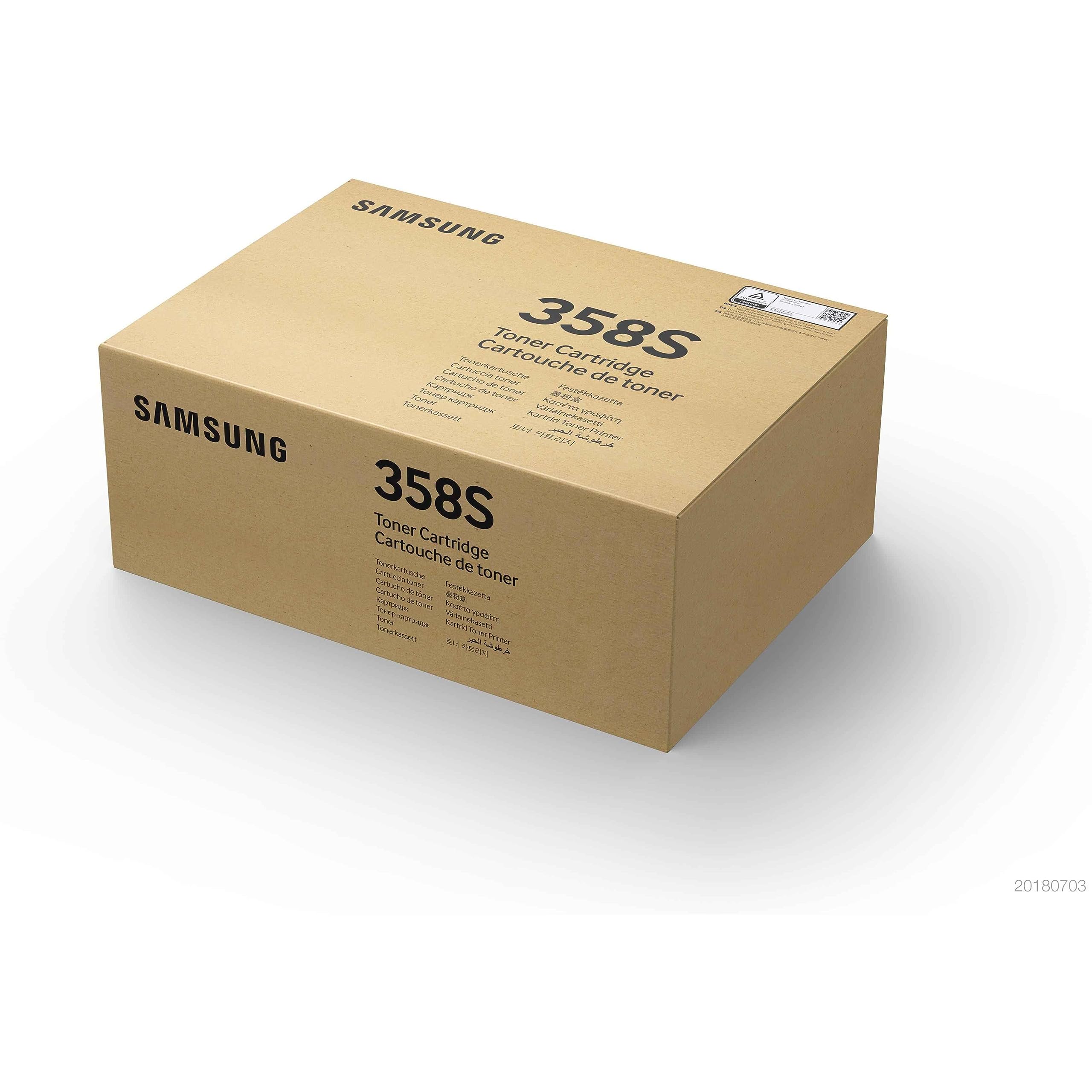 Samsung SV110A MLT-D358S Toner Cartridge, Black, Pack of 1 — image 1