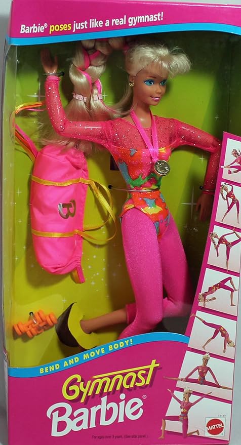 barbie gimnasta 90