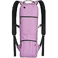 iGuerburn Oxygen Tank Backpack Size D, Portable Oxygen Backpack for D/M15 JD/M22 Cylinder Bag O2 Tank Carrier Holder for Travel (Purple)