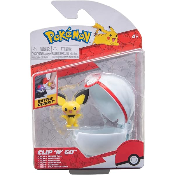 Pokémon Battle Figure Pack – Winter Pikachu & Gelatini, 5 Cm Große Figuren | Offizielles Sammler-Set Für Fans