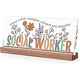 Social Worker Gifts for Women Social Worker Appreciation Gifts Thank You Gifts for Coworkers Office Decor School Social Worker Volunteers Assistant Principal Farewell Retirement Gifts
