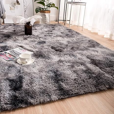 Amazon Com Zfhtao Faux Fur Rug Soft Fluffy Rug Shaggy Rugs Faux Sheepskin Rugs Soft Fur Anti Skid Carpet Sheepskin Rugs Floor Long Plush Carpet For Home Decor Smoke Gray 130x180cm Home