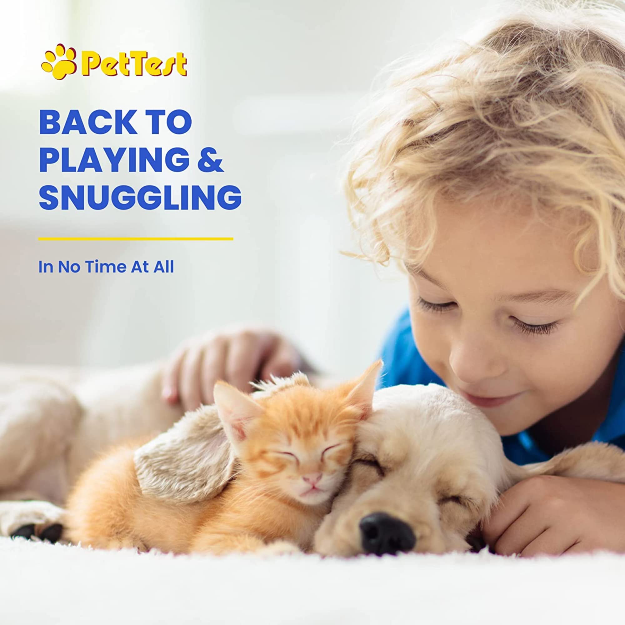 PetTest U-40 Pet Insulin Syringes 0.5CC 31G, 5/16 Inch Long Needles, Comfortable Thin 31 Gauge, For Cats and Dogs, Pets Diabetic Supplies, 100 Pack