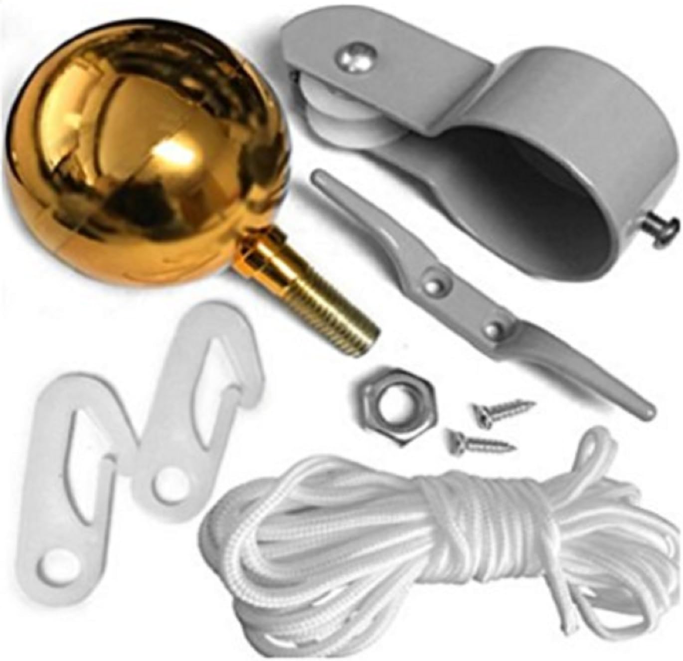 USA Premium Store FLAG POLE PARTS REPAIR KIT 2" Diameter