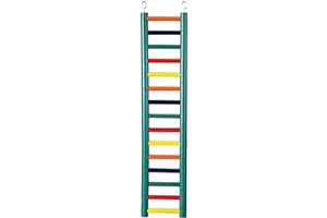 Prevue Pet Products BPV01139 Carpenter Creations Hardwood Bird Ladder with 15 Rungs, 24-Inch, Colors Vary