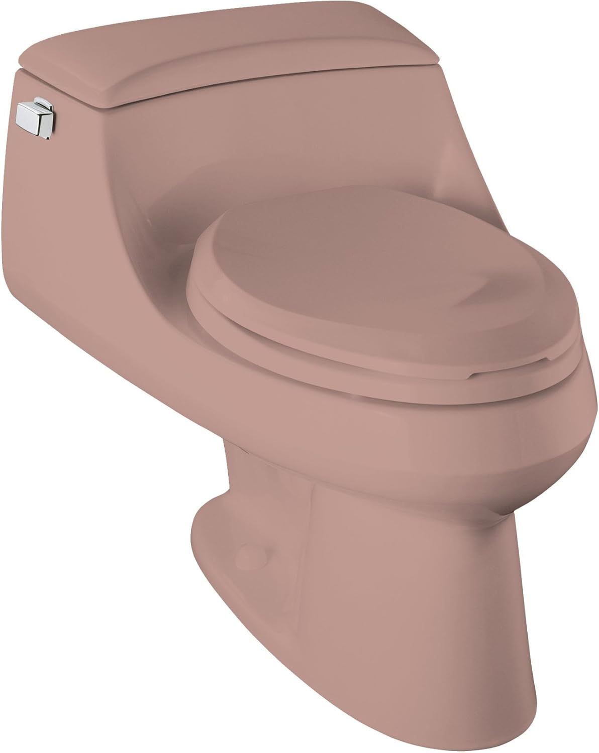 KOHLER K346645 San Raphael OnePiece Elongated Toilet, Wild Rose