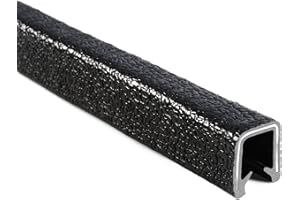 Trim-Lok 1610SB3-343-100 PVC/Metal Range Fit Trim, 0.50000" Height, Fits Edge 0.135" to 0.250", 100' Length