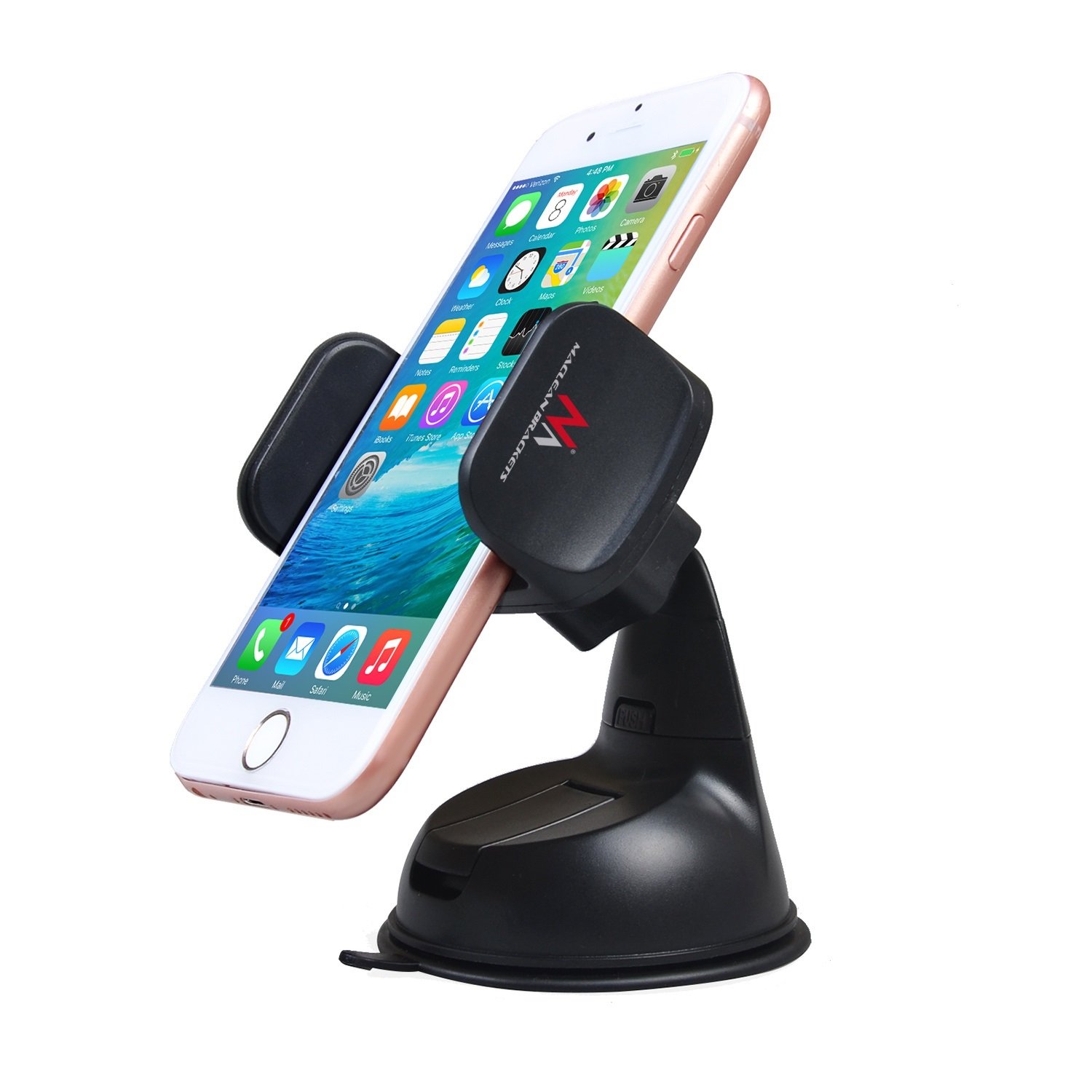 Maclean MC-737 Universal Car Holder Car Smartphone 360° Rotatable with suction cup