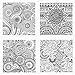 Maniology (formerly bundle monster) 10 pc Abstract Mandala Flowers Nail Art Stamping Plate Shangri-La