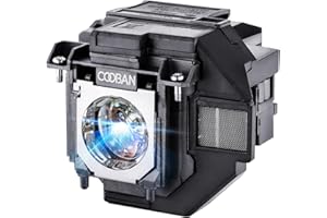 COOBAN for ELPLP96 Replacement Projector Lamp Bulb with Housing for Epson Powerlite Home Cinema 2150 Powerlite Home Cinema 21