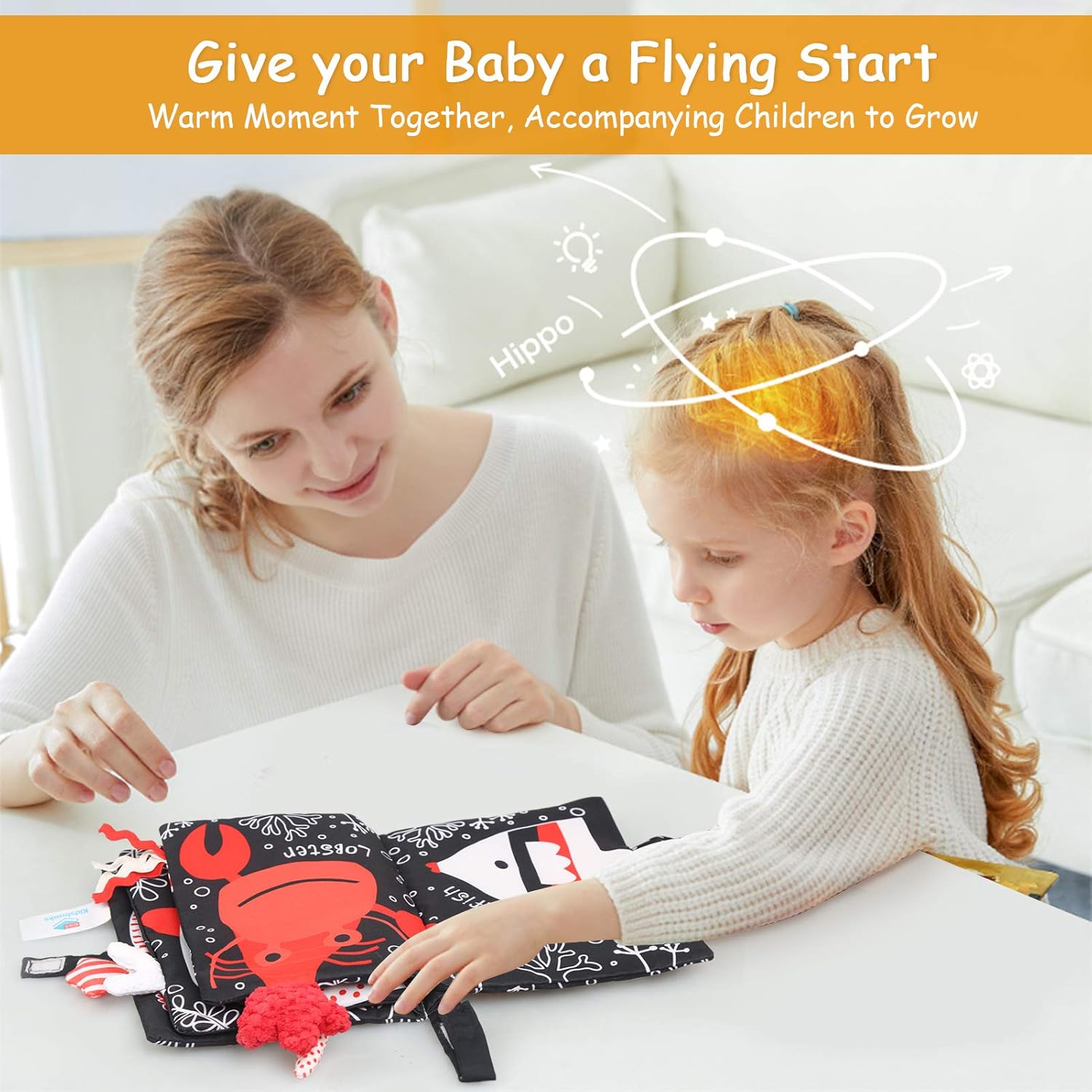 Leadstar Libros Bebes 1 Ano Libros Blandos Para Bebe Bebe Libro De Suave Juego De 2 Libro De Cognicion Pano Adecuados Durante 3 Meses A 3 Anos De Edad Los Ninos Bebe