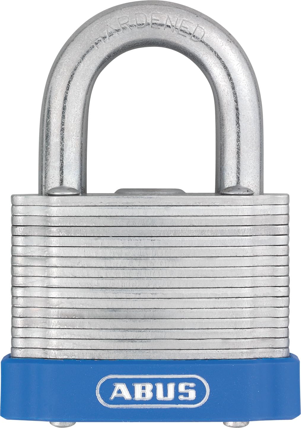 ABUS Padlock 41/50HB50 - Precise 5-pin Cylinder Barrel - Eterna Coating for Corrosion Resistance - Weatherproof - Hardened Steel Shackle - 2 Keys Included - 50 mm Width