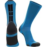 TCK Baseline Crew Athletic Socks for Basketball, Football & Sports – Moisture Wicking & Cushioned
