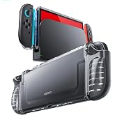 Mumba Clear Case for Nintendo Switch 2, One-Piece Dockable Crystal Protective Cover, Quick-Release Joy-Con, Upgraded Anti-Yellowing, Military-Grade Protection Ultra Slim Shell for Switch 2, Clear