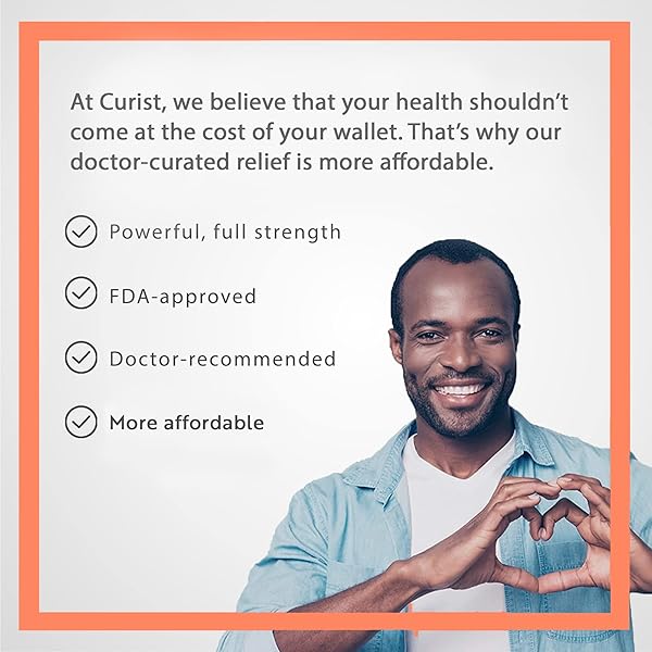 CURIST OMEPRAZOLE 20MG TABLETS – 42 COUNT DELAYED-RELEASE TABLETS – ACID REFLUX MEDICINE FOR HEARTBURN RELIEF