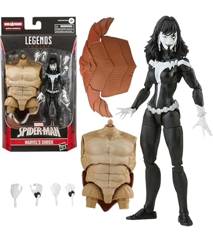 MARVEL LEGENDS SERIES SPIDER-MAN MORLUN MARVELS ARMADILLO BUILD A FIGU