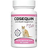 Nutramax Cosequin Joint Health Supplement for Cats - With Glucosamine and Chondroitin, 80 Capsules (Pack of 2)