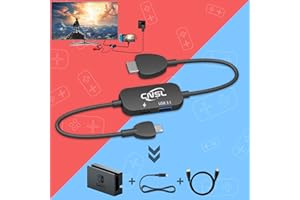 Mini Switch Dock for Nintendo,Portable TV Docking Station Excellent Replacement for Nintendo Switch Dock with HD and USB Port