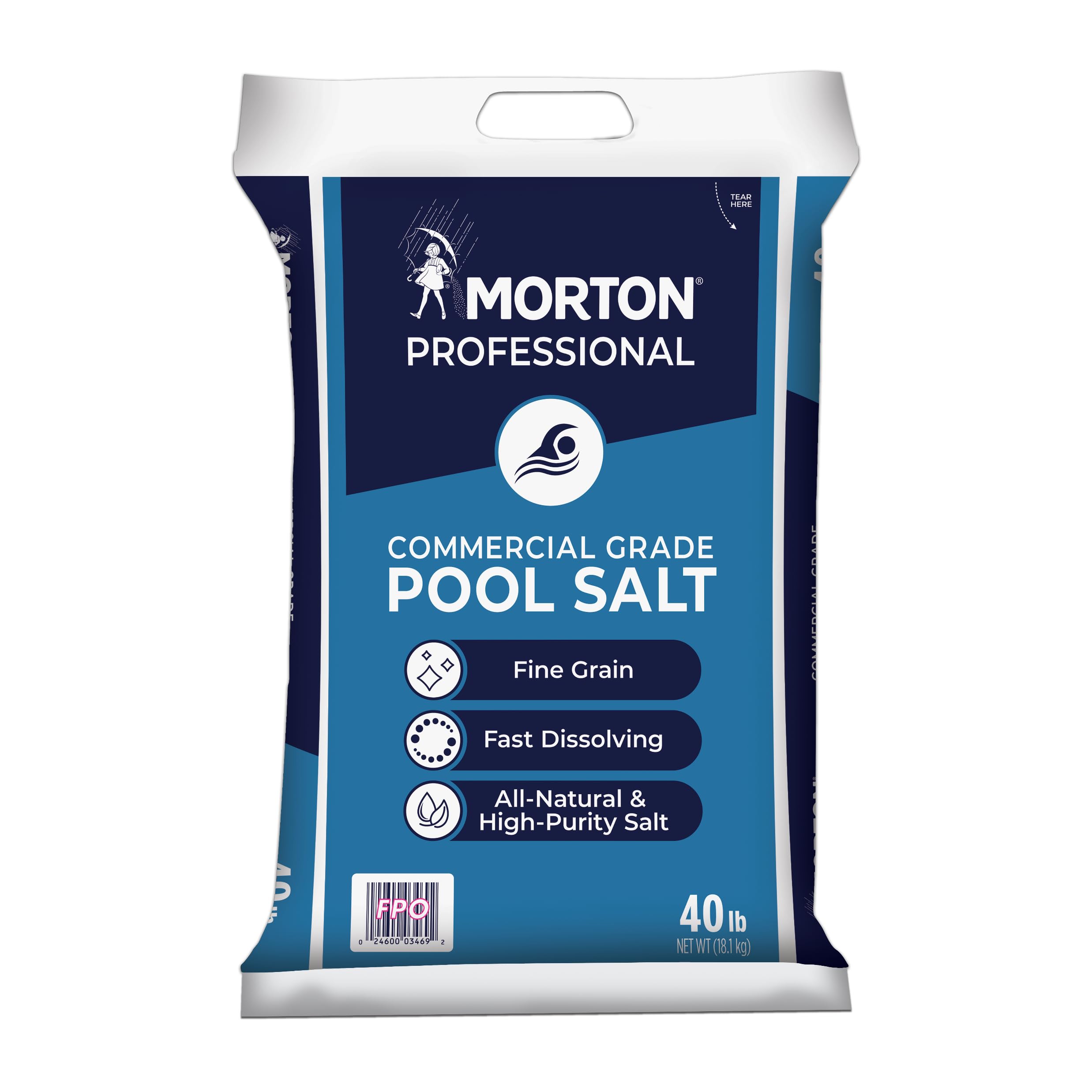Photo 1 of Morton Professional Commercial Grade Pool Salt 40 lb