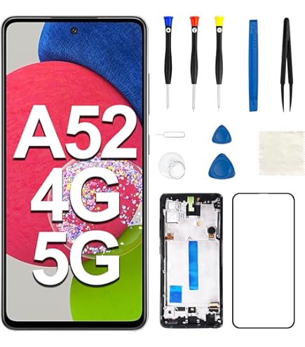 Amazon.com: Screen Replacement for Samsung Galaxy A52 4G LCD