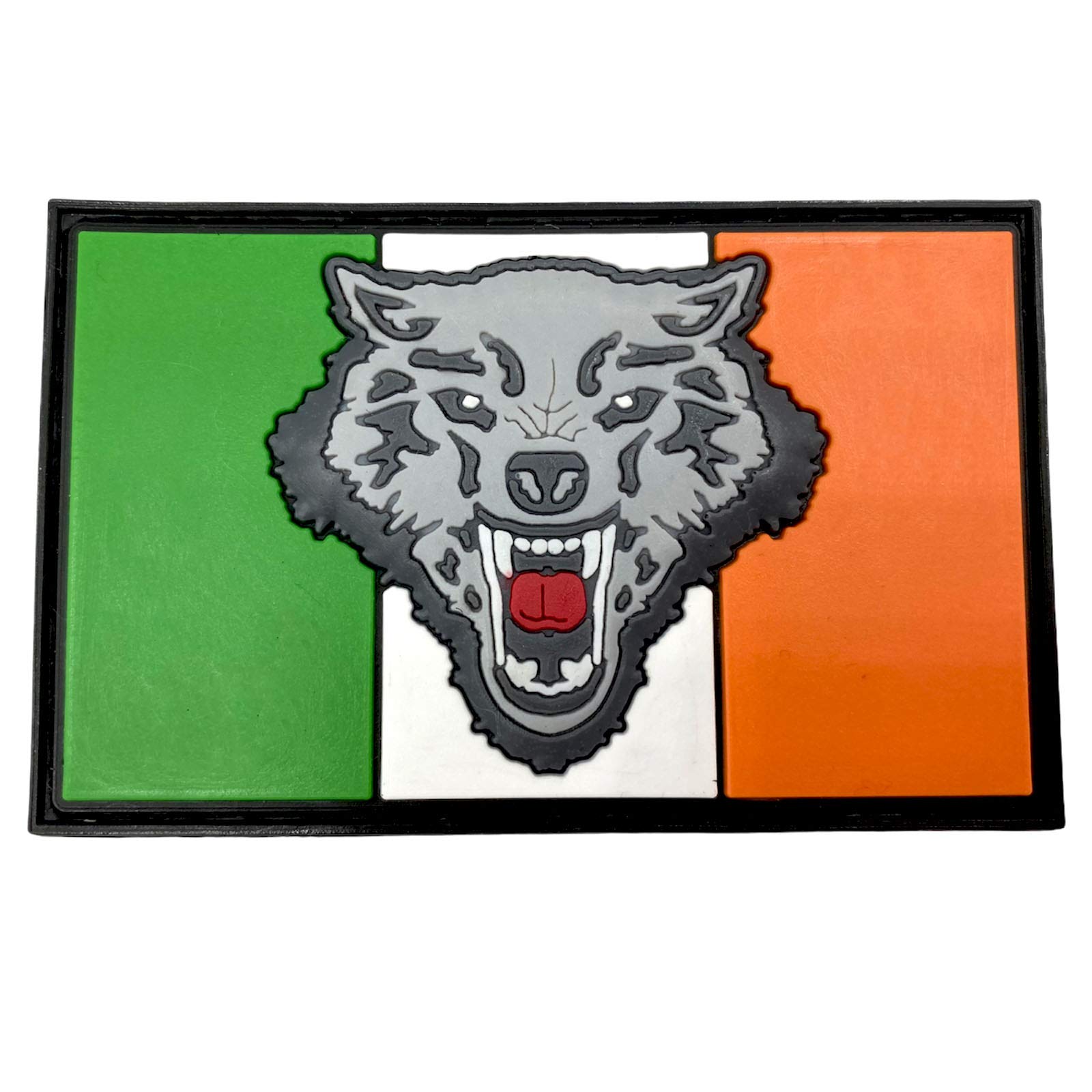 Ireland Irish Wolf Flag Airsoft PVC Morale Cosplay Team Patch