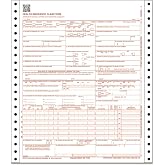 CMS-1500 Health Insurance Claim Forms, 1-Part, Continuous, 9.5 x 11 Inches, 250 Forms