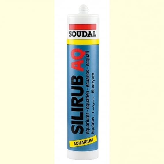 Soudal Silikon-Kartusche für Aquaristik transparent 310 ml
