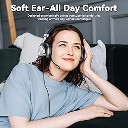 Cell Phone Headset with Microphone Noise Cancelling