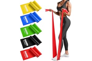 Exercise Bands Resistance Bands for Working Out, Workout Bands with Different Strengths, Elastic Band for Exercise, Physical 