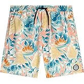 Volcom Boys Swim Trunks - UPF 50+ Quick Dry Board Shorts with Drawstring Waist - Bathing Suit Swimsuit for Boys (Size: 8-16)