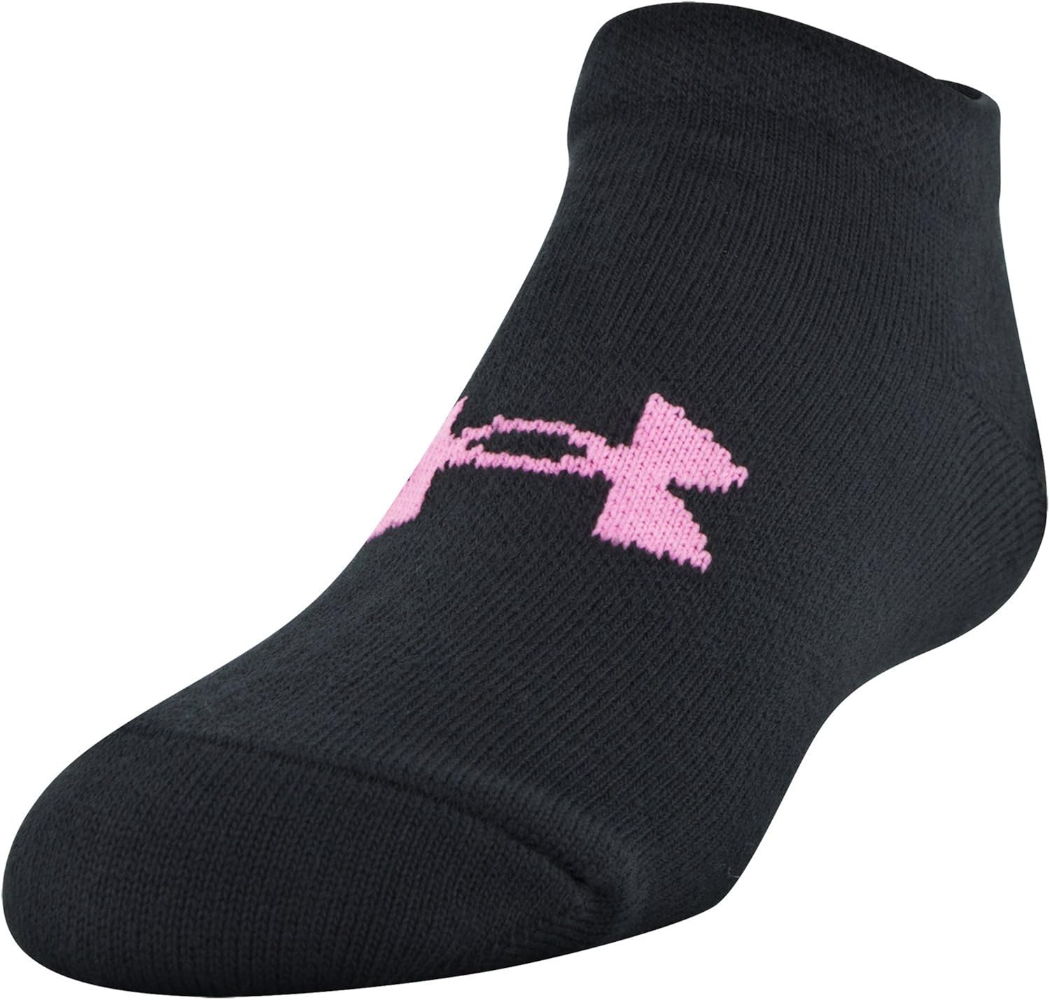 Under Armour Women's Essential No Show Socks, 6-Pairs : Clothing