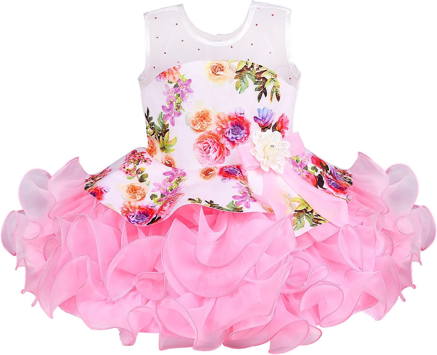 Wish Karo Baby Girl's A-Line Knee Length Dress