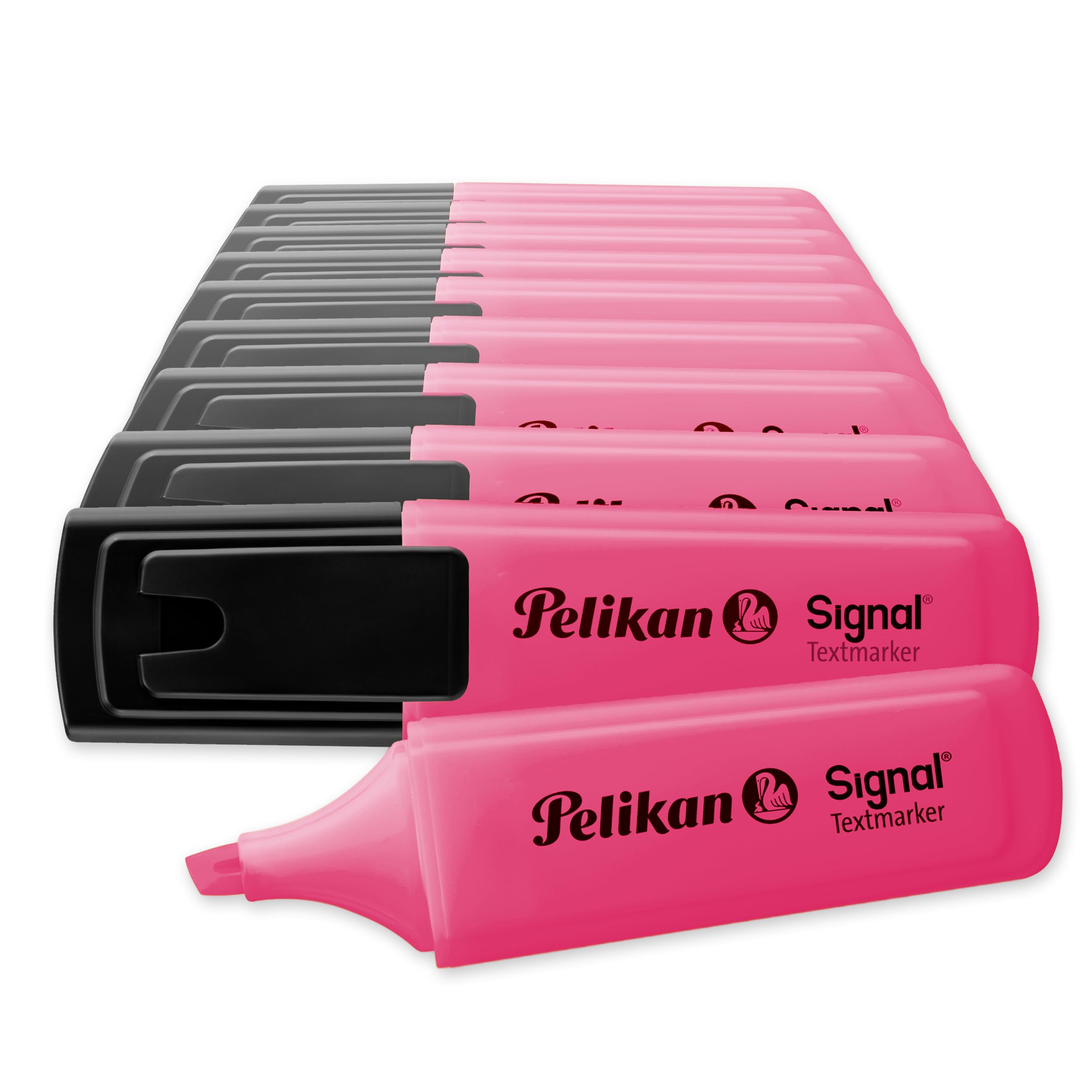 Pelikan Signal Highlighters Bright Pink Pack of 10 in Folding Box