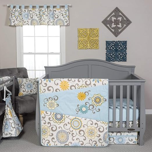 paisley crib bedding