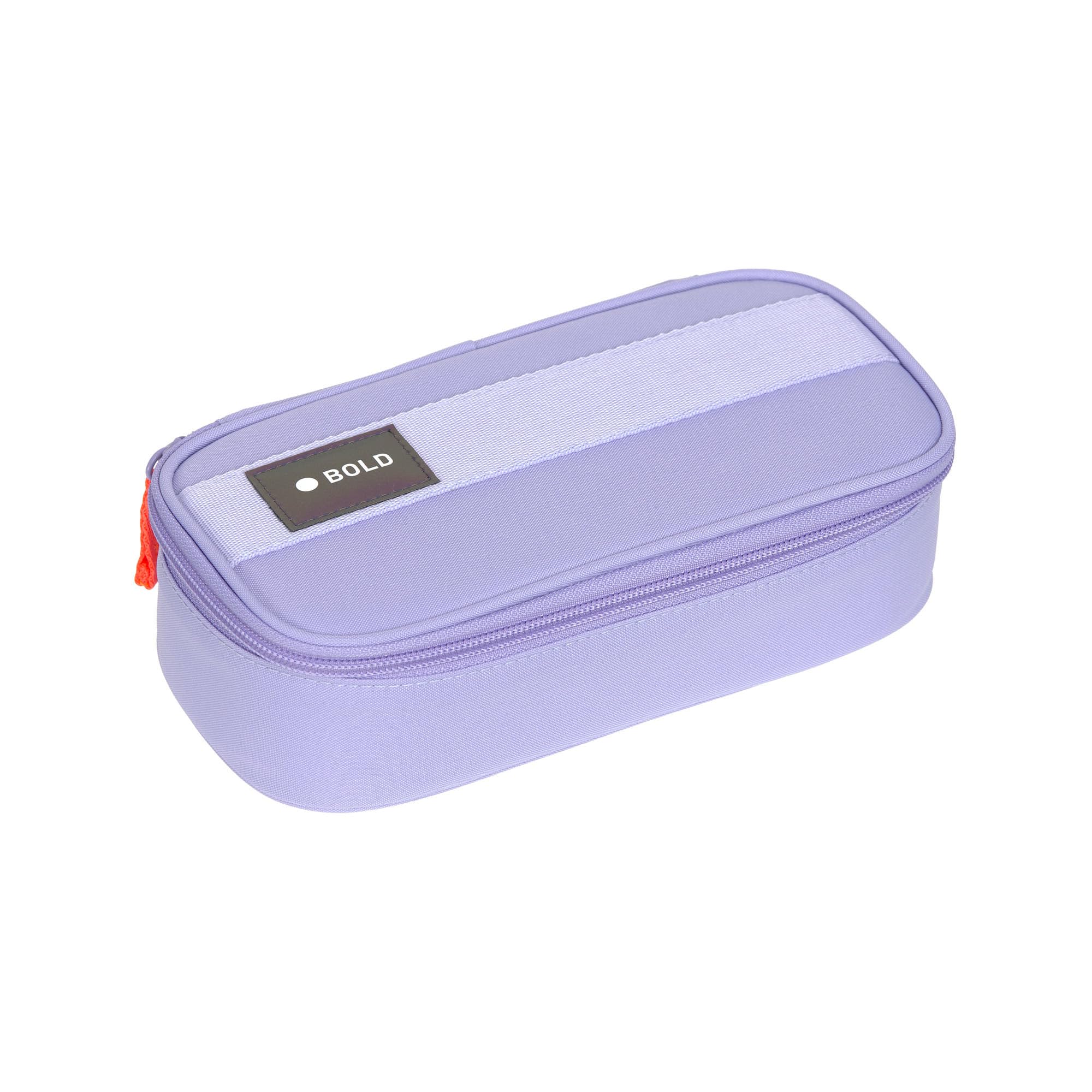 Lässig Bold Children's Pencil Case for School or Home with Zip Case for School Supplies/Bold School Spacy Pencil Case Lavender, Berry, Modern
