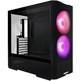 LIAN LI LANCOOL 207 Compact ATX RGB Gaming Computer Case, Airflow Optimized Mesh Panels Tower Chassis w/ 2x140mm ARGB,2x120mm