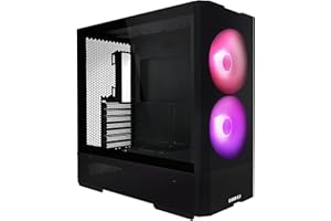 LIAN LI LANCOOL 207 Compact ATX RGB Gaming Computer Case, Airflow Optimized Mesh Panels Tower Chassis w/ 2x140mm ARGB,2x120mm