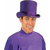 Rubies Super Deluxe Purple Top Hat for Adults, Unisex No Size