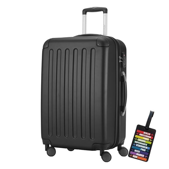 Hauptstadtkoffer Spree Hartschale Koffer, 82 l, 65 cm, Schwarz