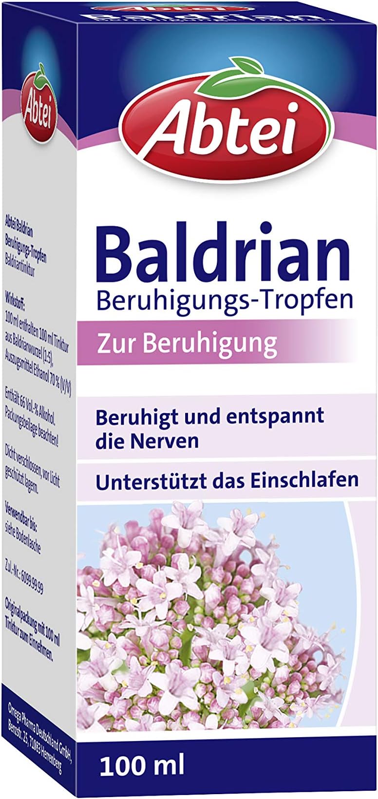 Abtei Valerian Soothing Drops 100 ml Pack of 1 (1 x 100 ml)