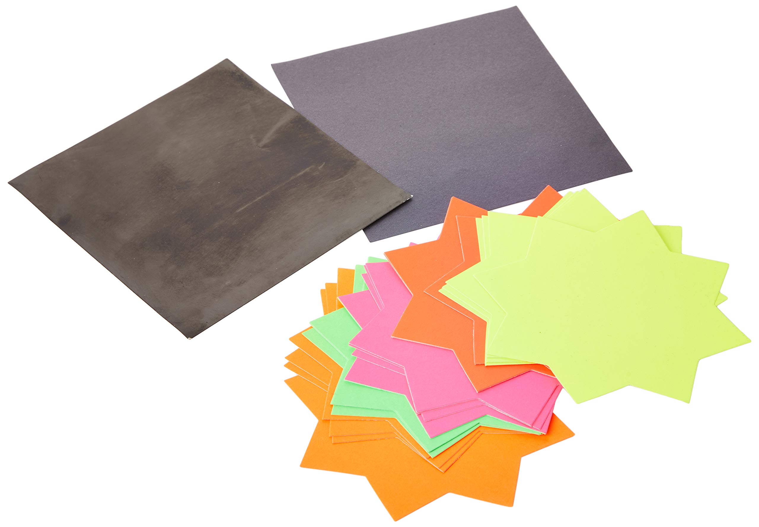 THE ART BOXARTBOX 15x15cm Fluorescent Stars (Pack of 20), 6218