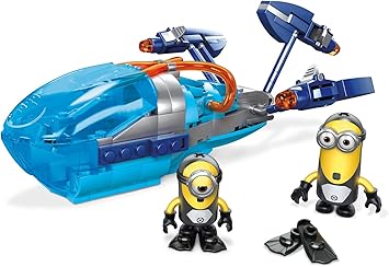 MATTEL Mega Cons Trux fnd06 Ich de minion Minions Submarino de aventura, unisex de Child: Amazon.es: Juguetes y juegos