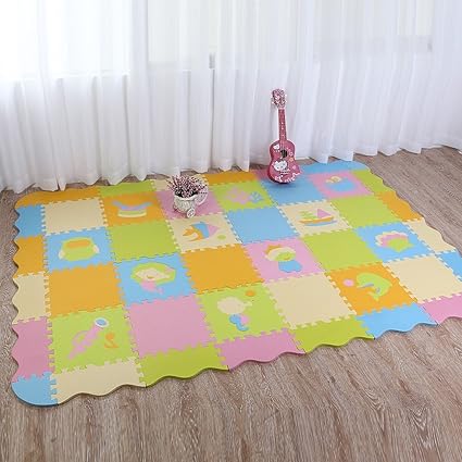 Fenfen 24pcs Tappetini Di Tappetini Per Tappeti Morbidi