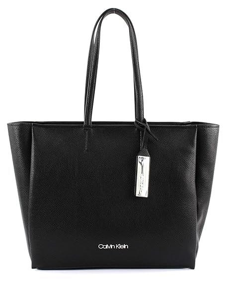 Calvin Klein Damen Sided Shopper Tote, 16x32x40 cm